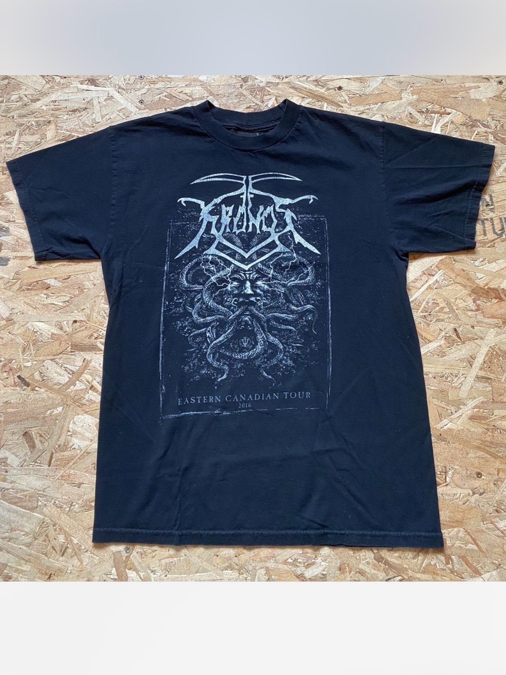 Men's Black Krono 2016 Eastern Tour Short-Sleeve Graphic Tour T-Shirt